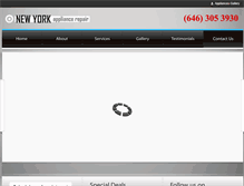 Tablet Screenshot of newyork-appliancerepair.com